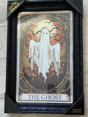 Sapna Shah - The Ghost Framed Art Print